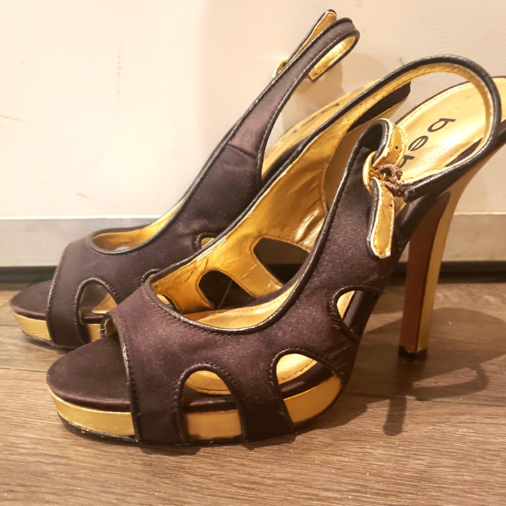 BeBe Satin Heels